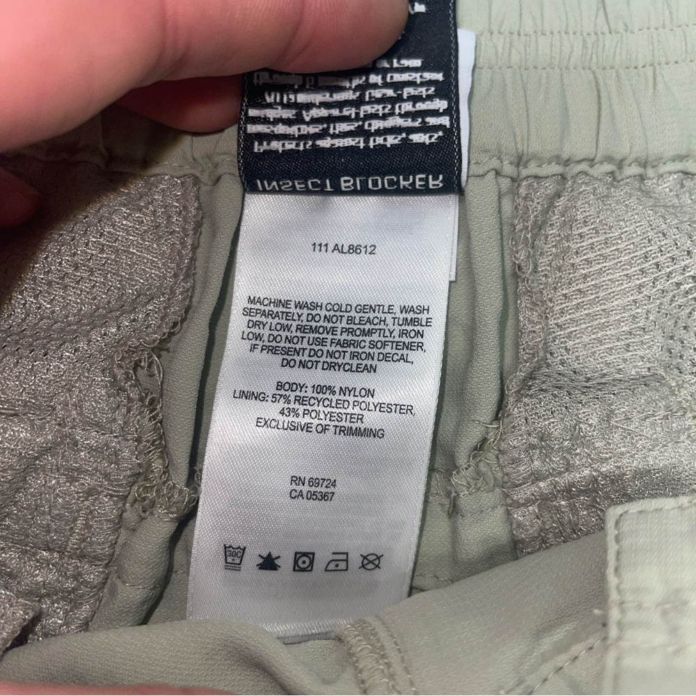 Columbia Insect Blocker Hiking Pants Women’s 4 Regular Khaki Outdoor Travel - Picture 9 of 16